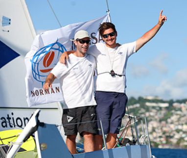 Alberto Bona’s Class40 IBSA on the podium: third place at the Transat Jacques Vabre 2023